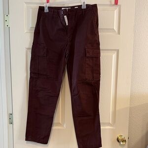 Lucky Brand women’s Dark Red Cargo Pants